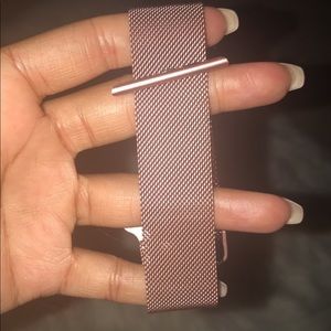 Rose Gold Apple Watch Band/Rose Gold Mirror Case